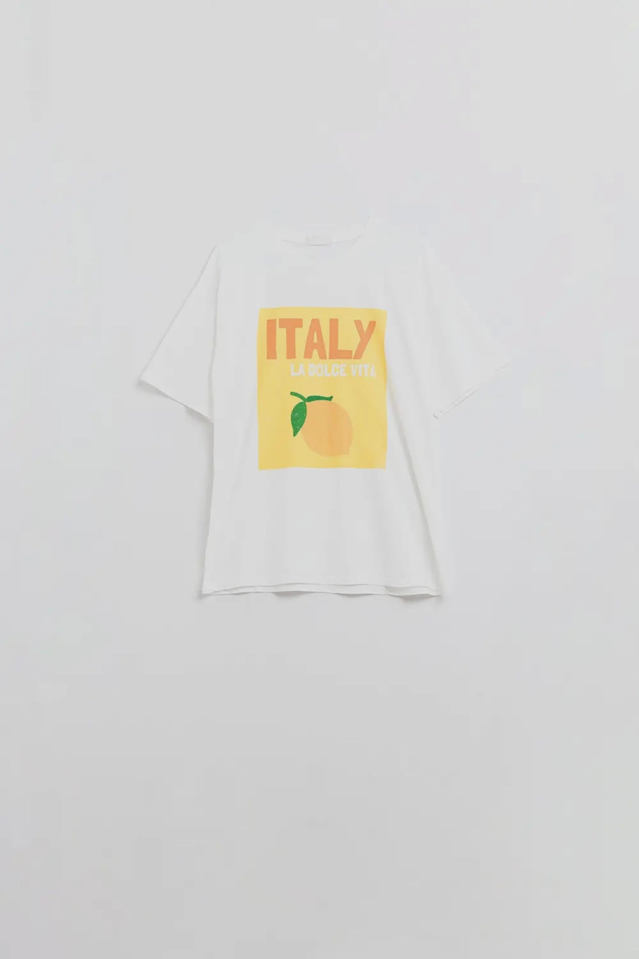 Italy La Dolce Vita Baby White T-Shirt