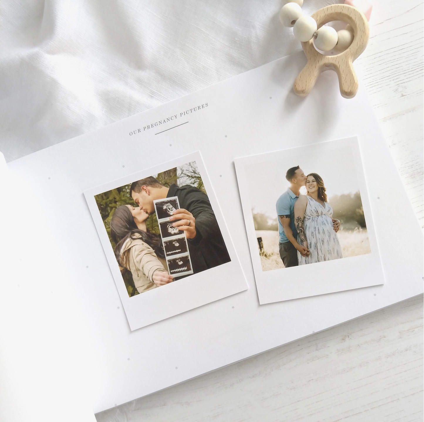 Little One White Baby Journal - Gift For New Parents Baby Shower Book