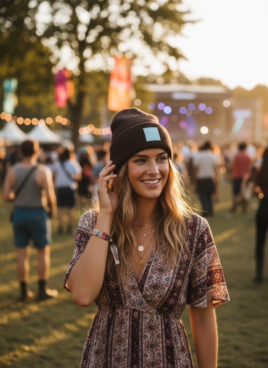 Chocolate Brown Hat