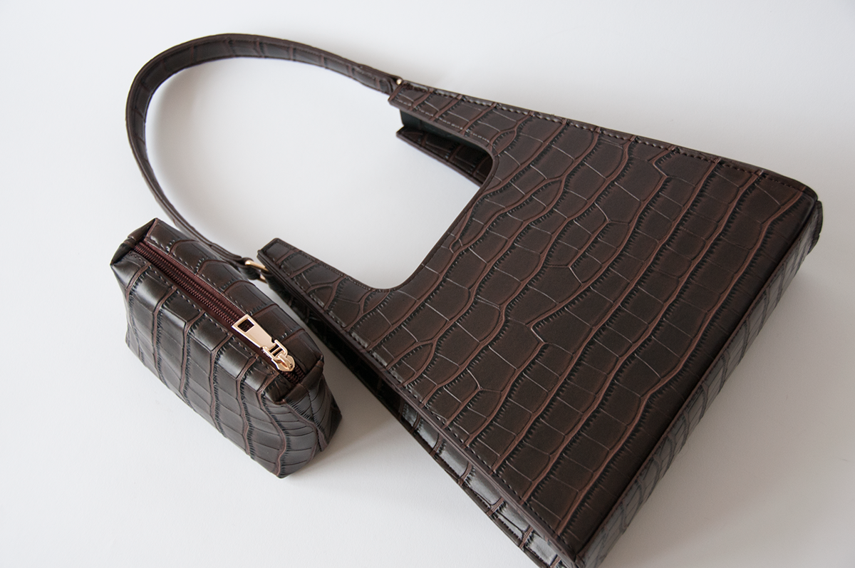 JEENAA Jiyo Bag Croc Print