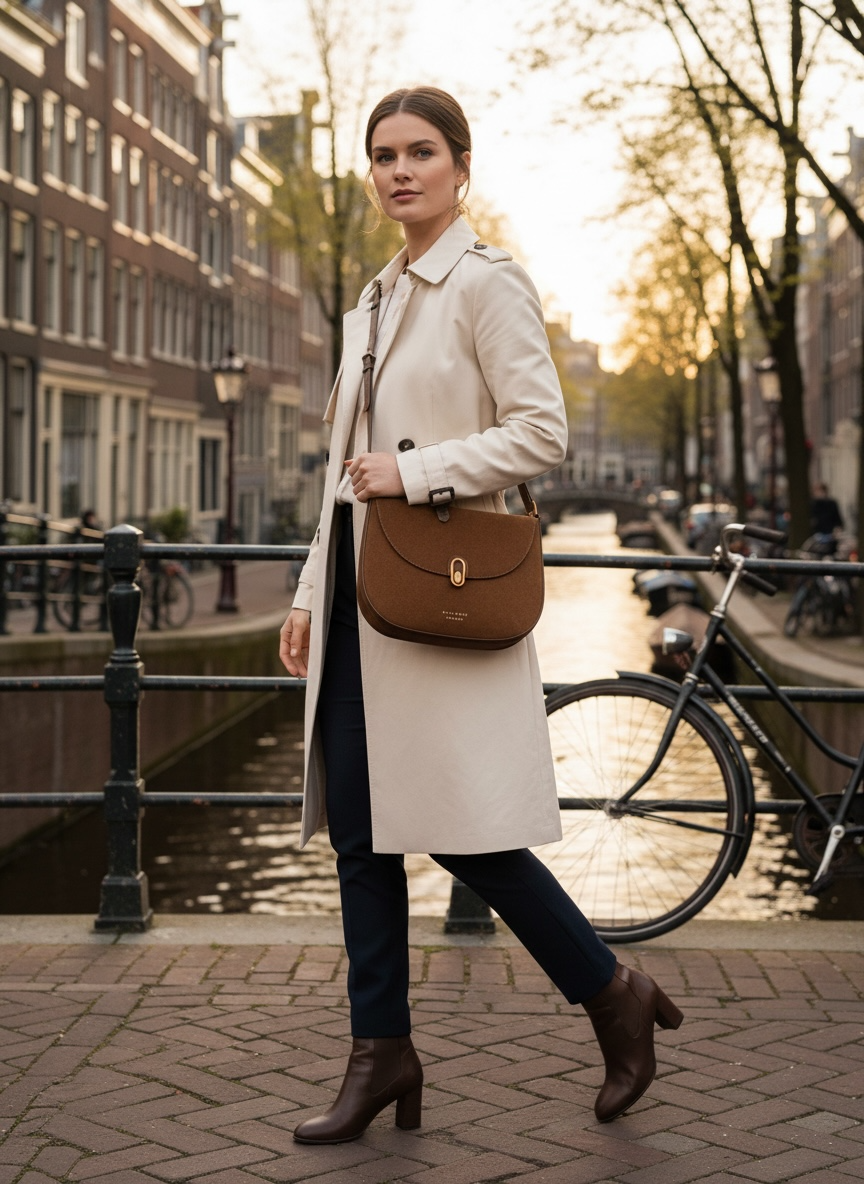 Saddle Crossbody Bag
