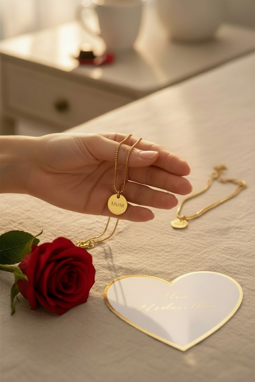 Links of Love Mum Necklace