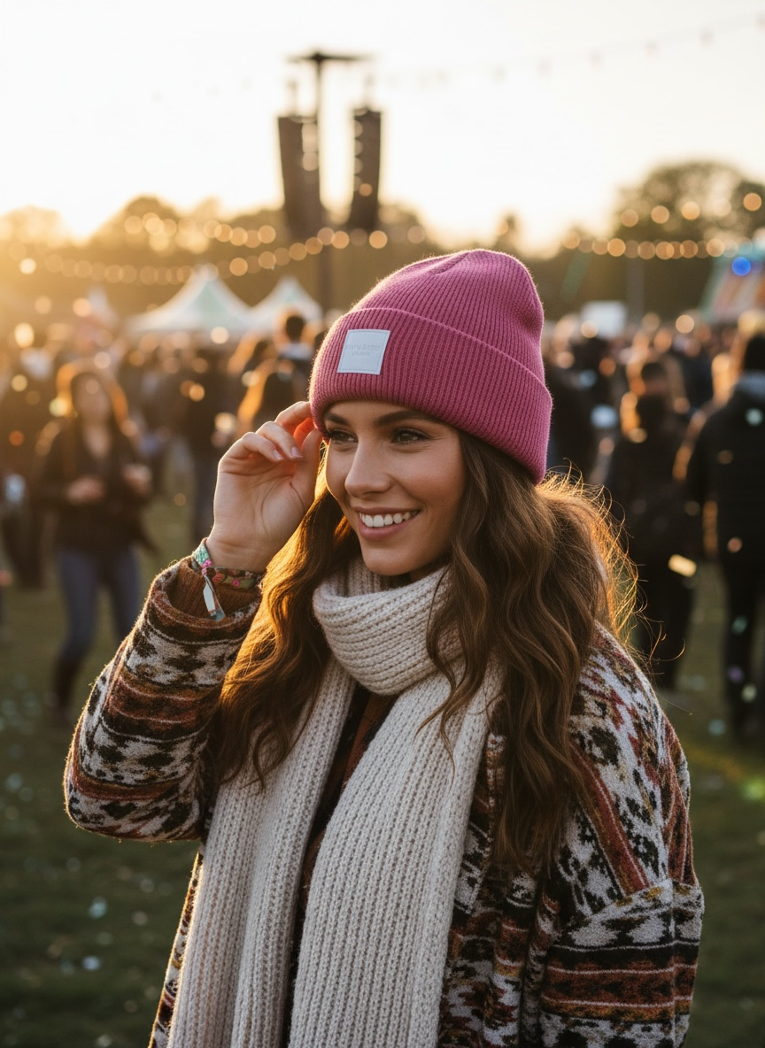 Hot Pink Hat