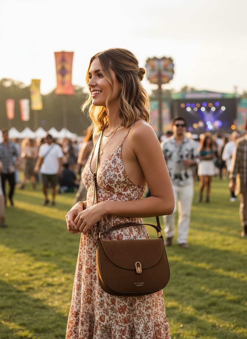 Saddle Crossbody Bag