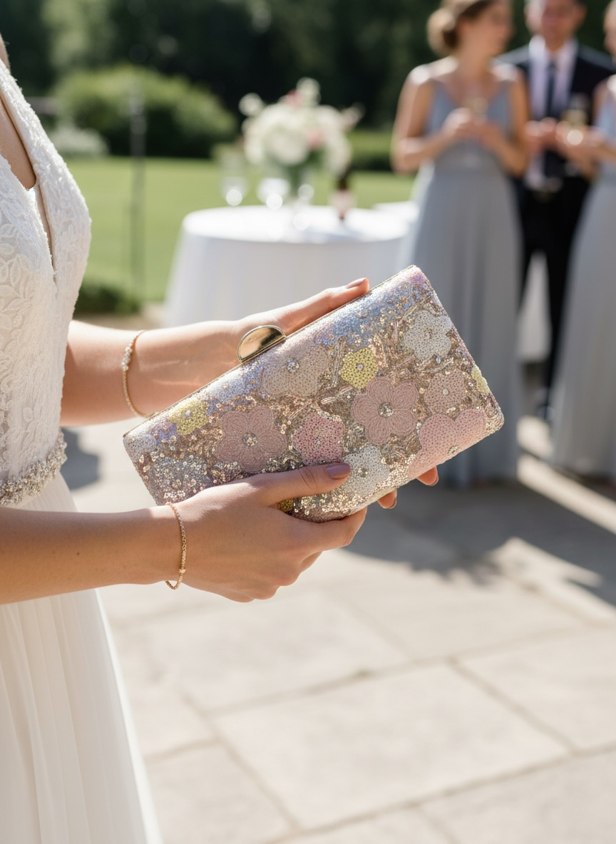 Anastasia Blossom Clutch Bag