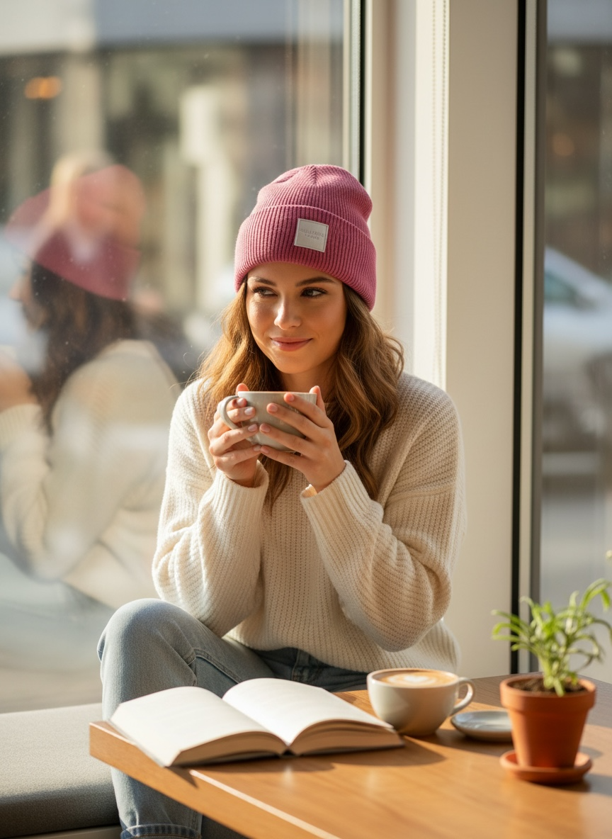 Hot Pink Hat