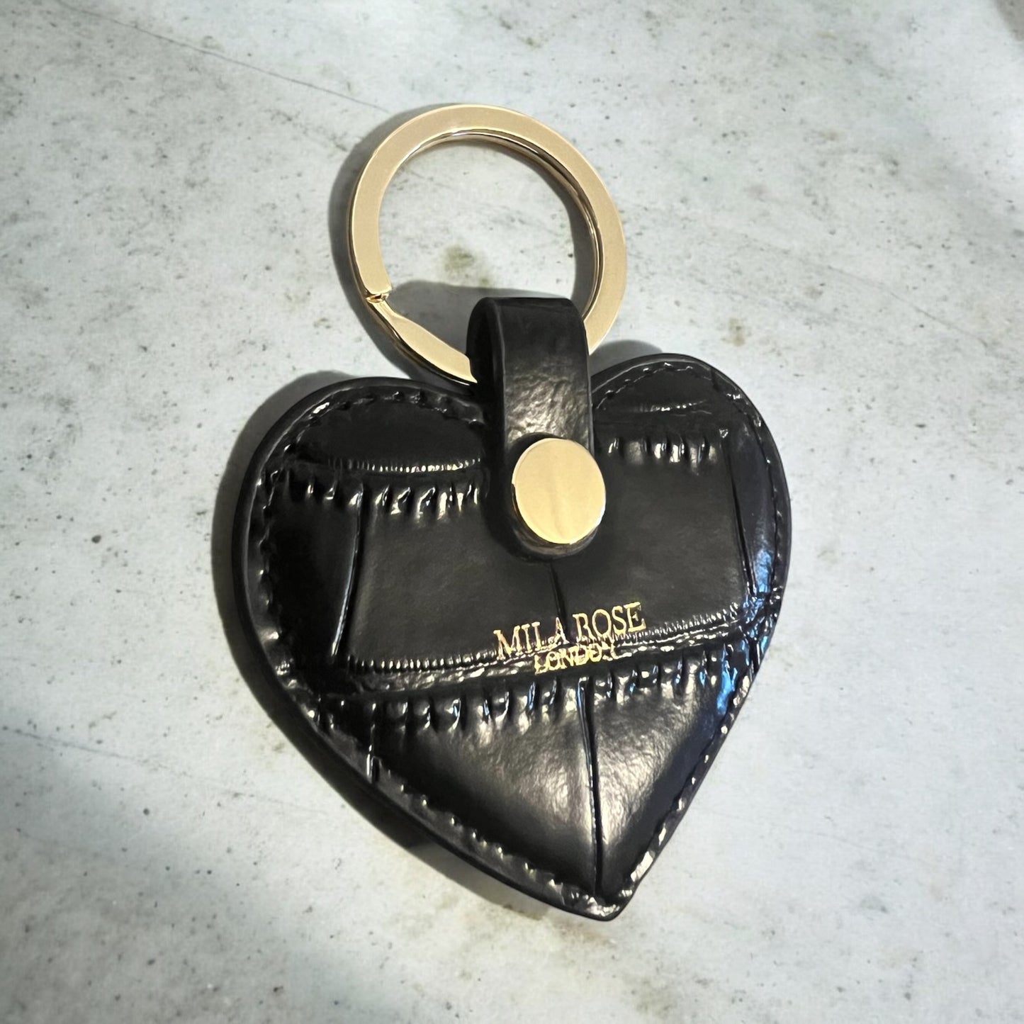 Leather Key Ring