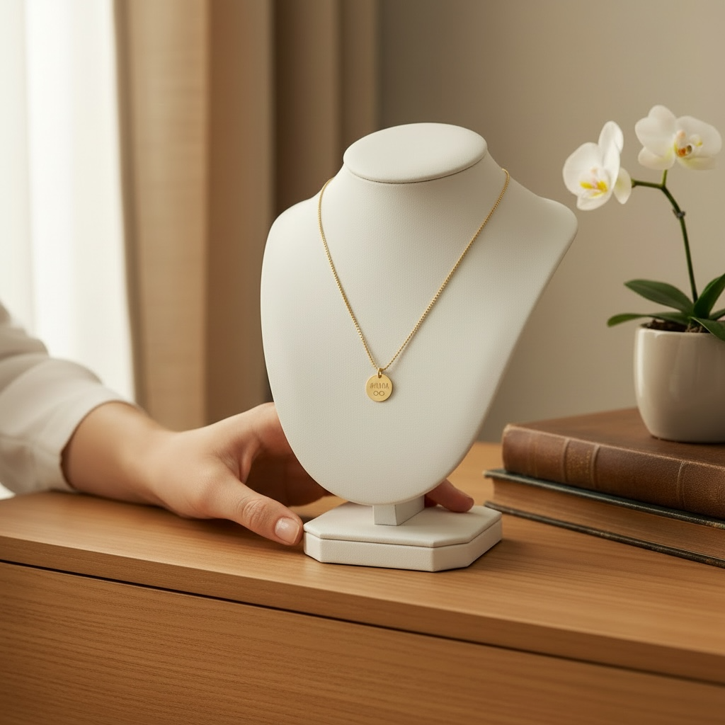 Infinity Love Links Necklace Gold Mum Necklace