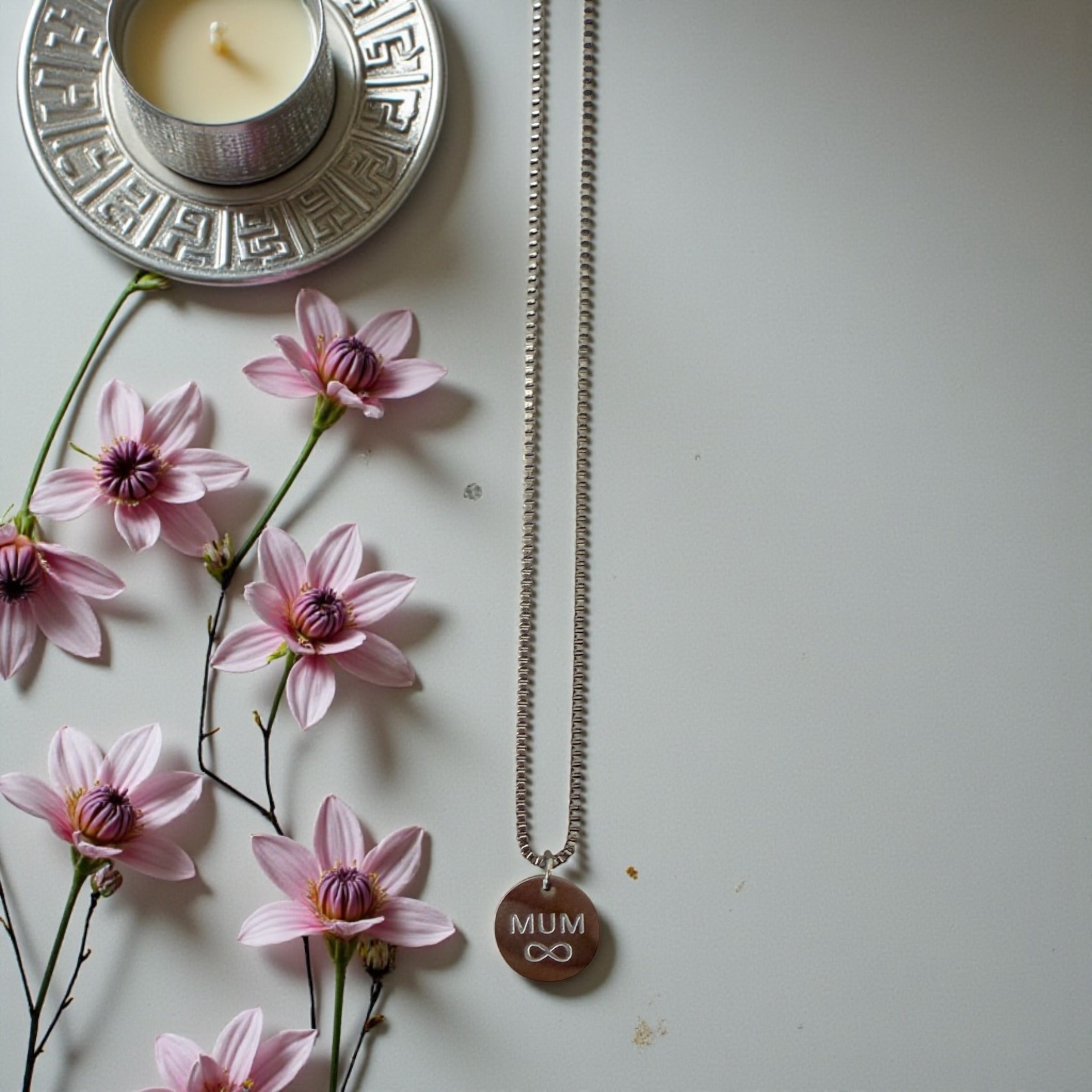 Infinity Love Links Necklace Mum Necklace