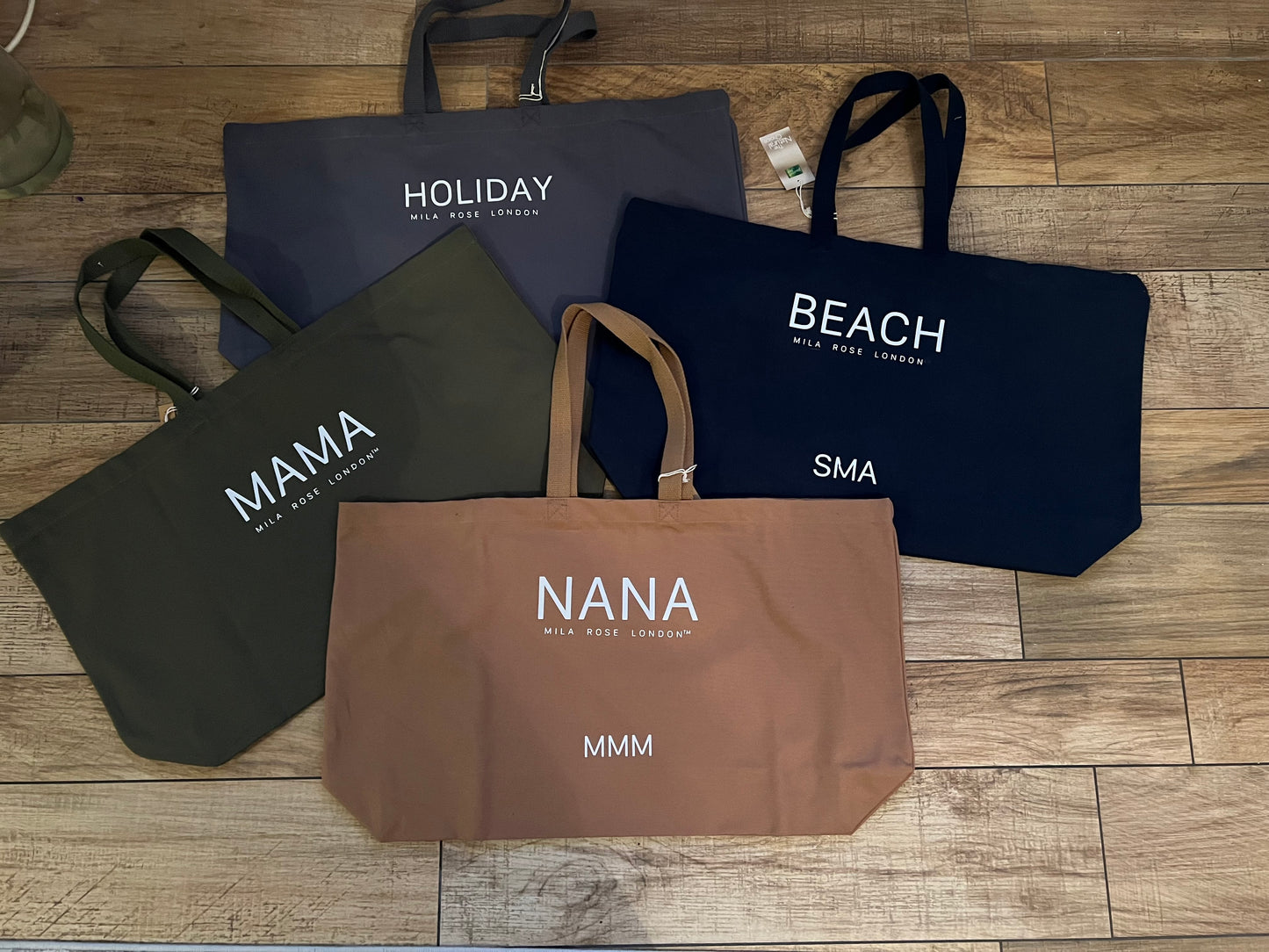 Personalised Oversized Cotton Shopper (37 Litres)