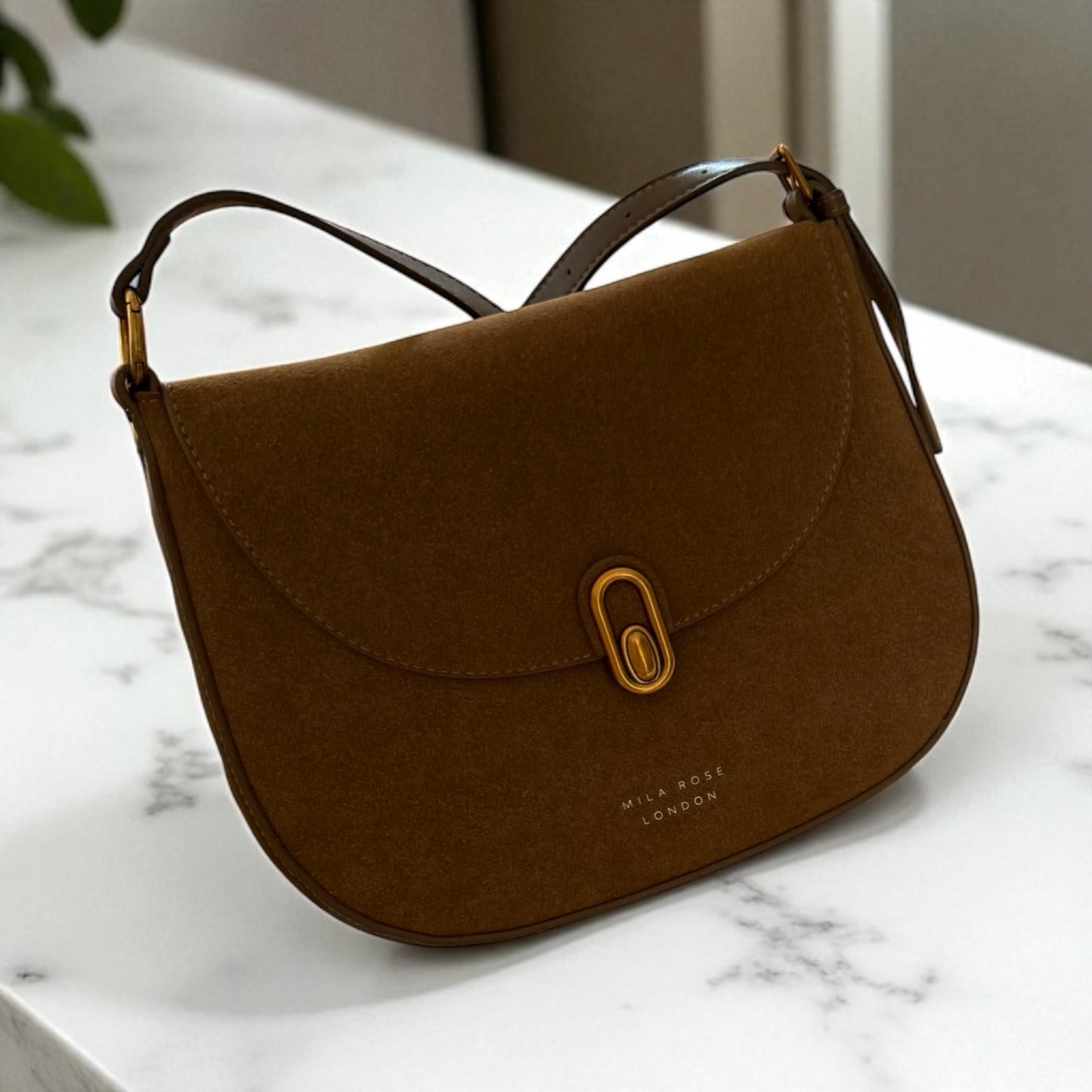 Saddle Crossbody Bag