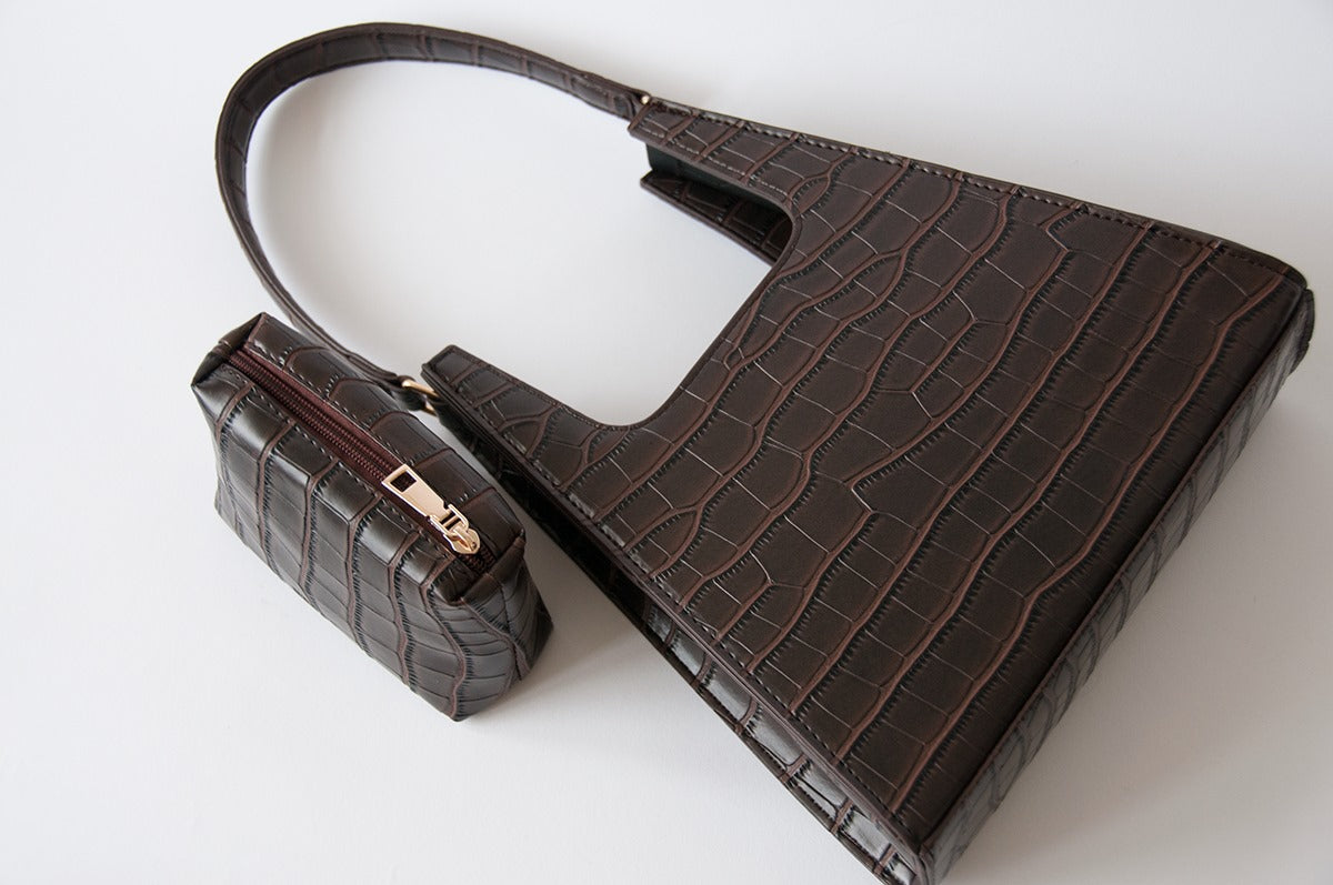 JEENAA Jiyo Bag Croc Print