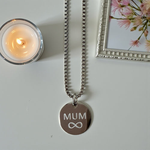 Infinity Love Links Necklace Mum Necklace