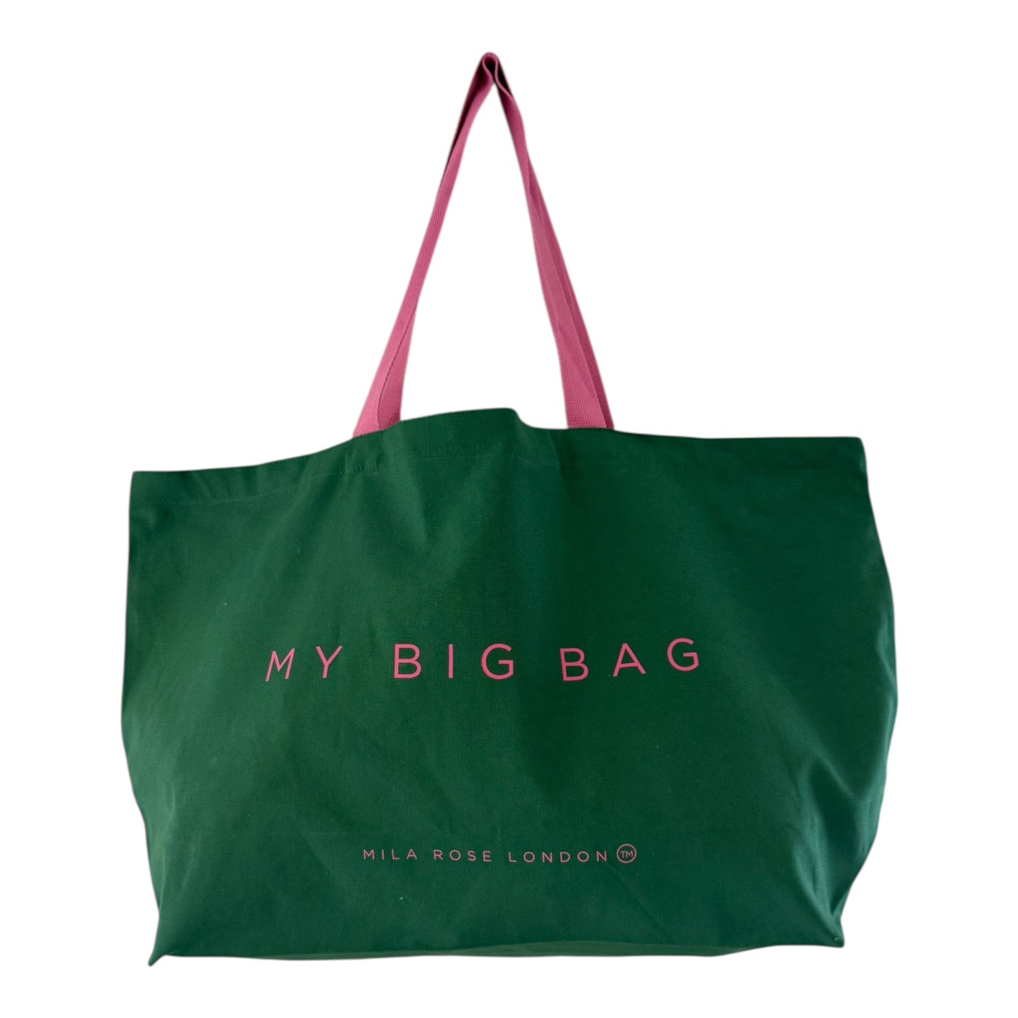 Oversized Canvas Tote Shopper Bag