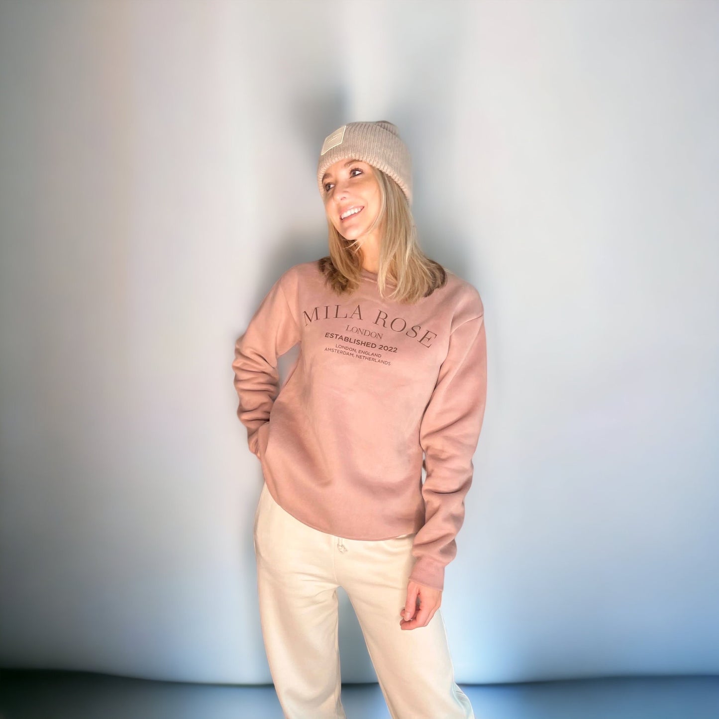 Oversized Sweatshirt Dusky Pink