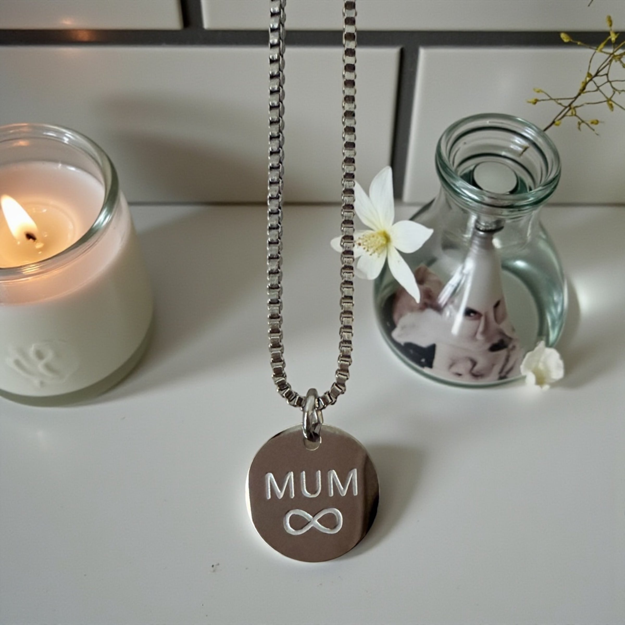 Infinity Love Links Necklace Mum Necklace