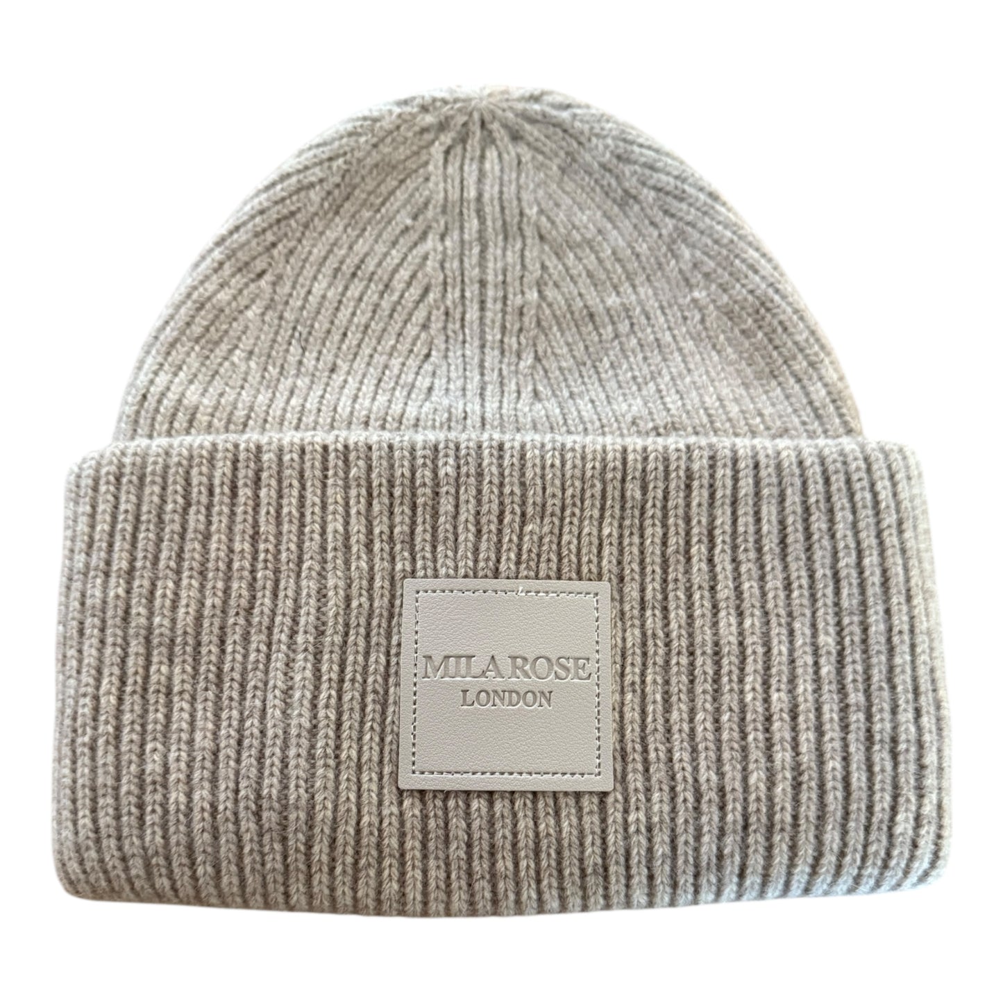 Winter Wool Hat Beanie Dusky Brown