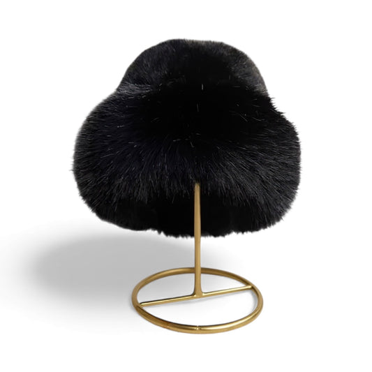 Black Fur Hat
