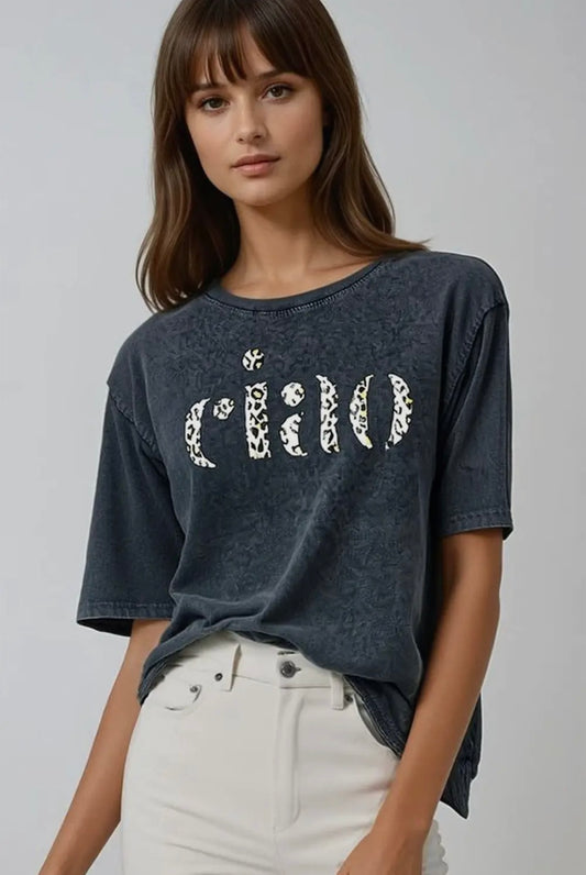 Leopard Ciao T-Shirt