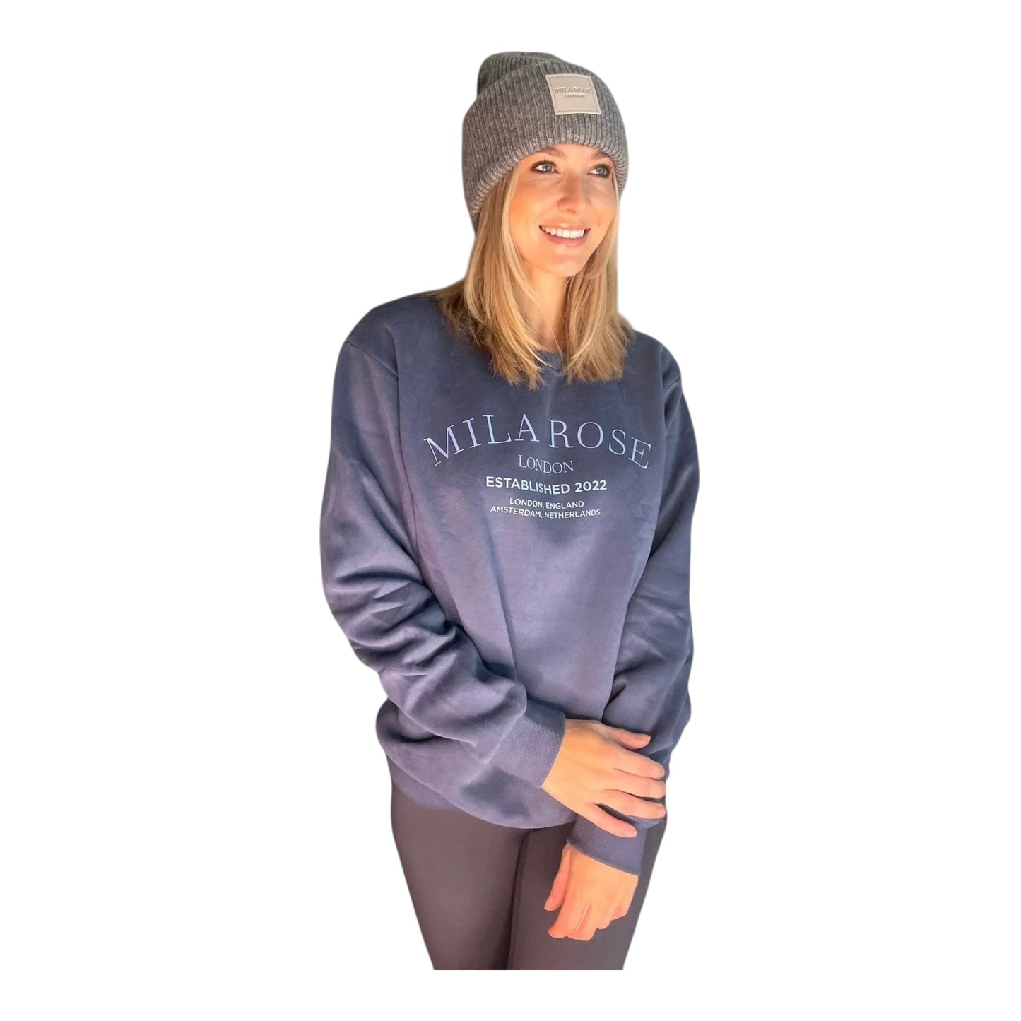 100% Cotton Sweatshirt Navy