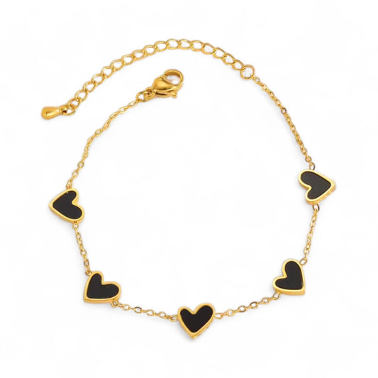 Sweetheart Bracelet Black