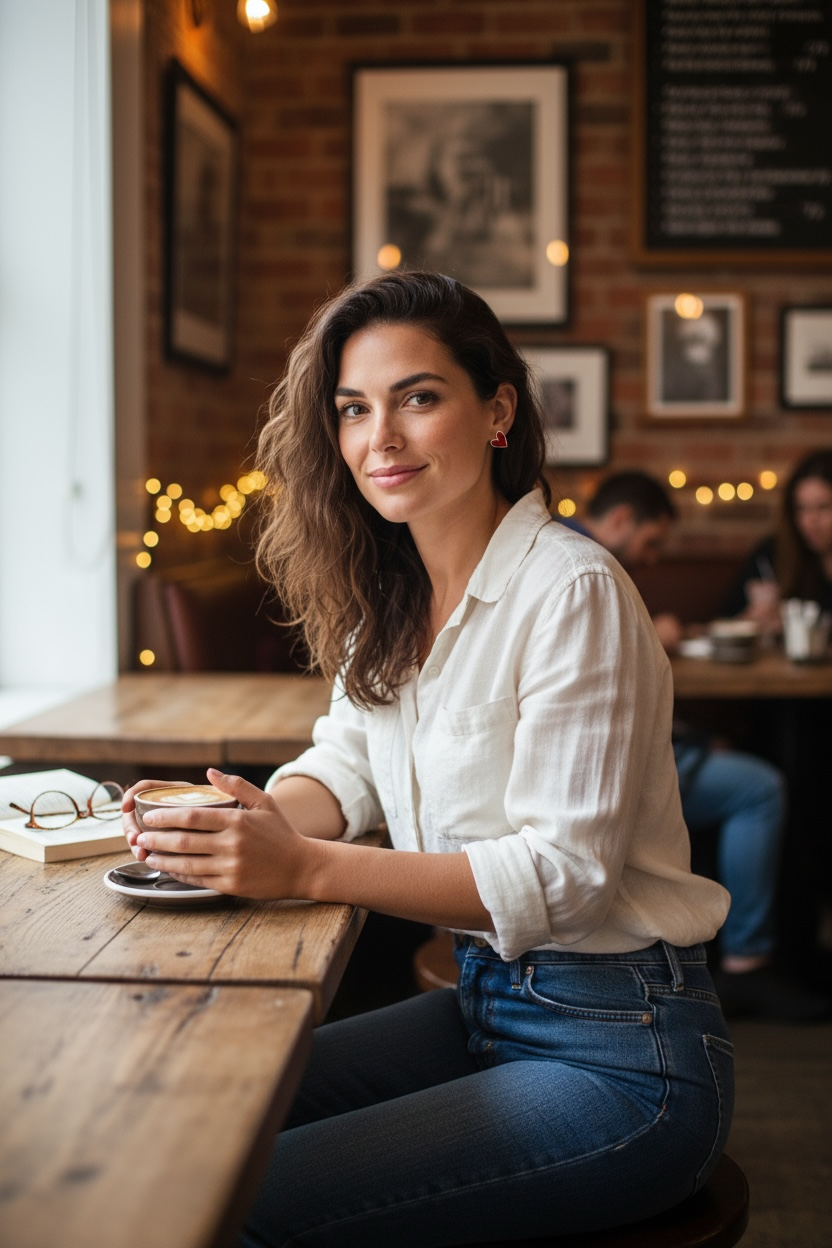Red Sweetheart Earrings