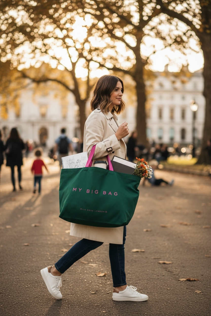My Big Bag Oversized Shopper Tote
