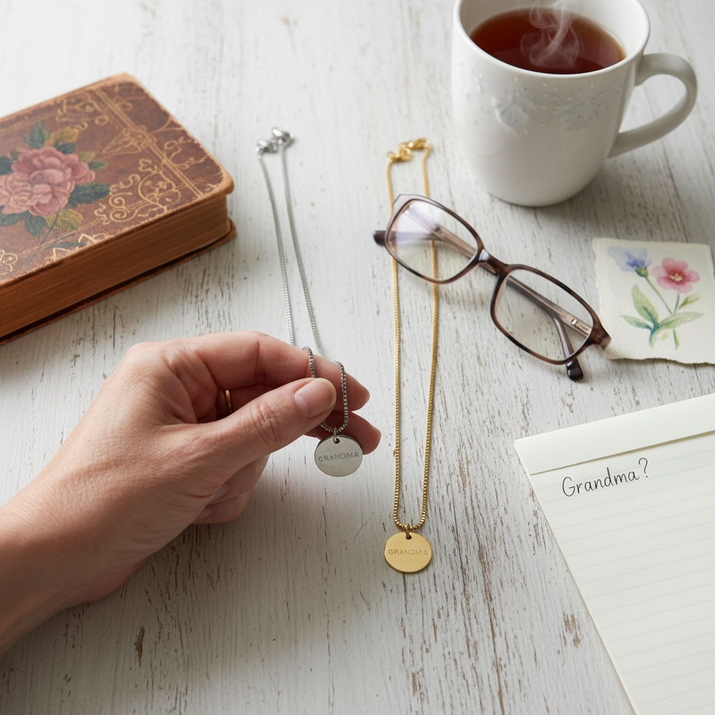 Links of Love Grandma Necklace