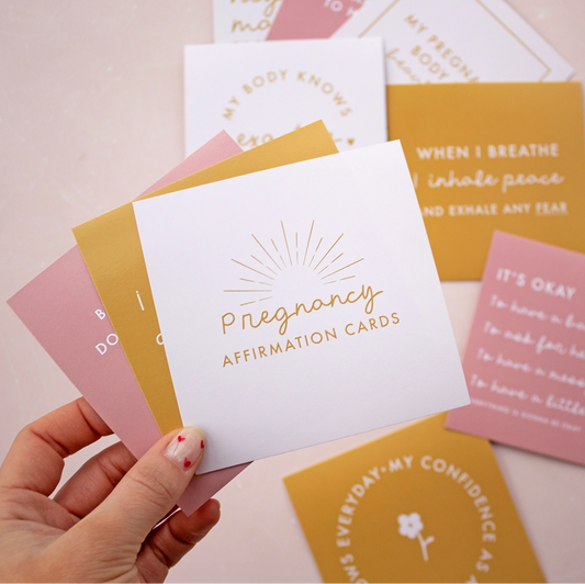 Pregnancy Set of 10 Positive Affirmation Cards