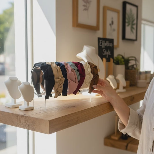 Ruched Fabric Headband